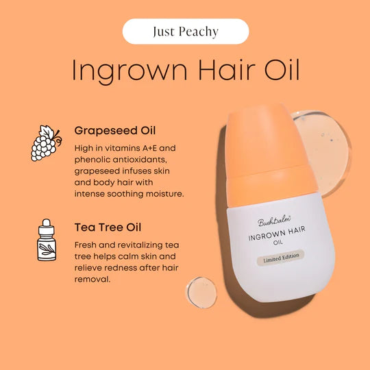 Bushbalm Just Peachy Ingrown Hair Oil