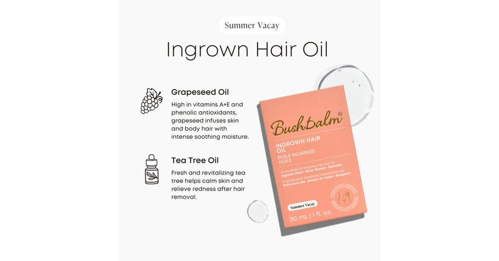 Bushbalm Summer Vacay Ingrown Hair Oil (30ml)