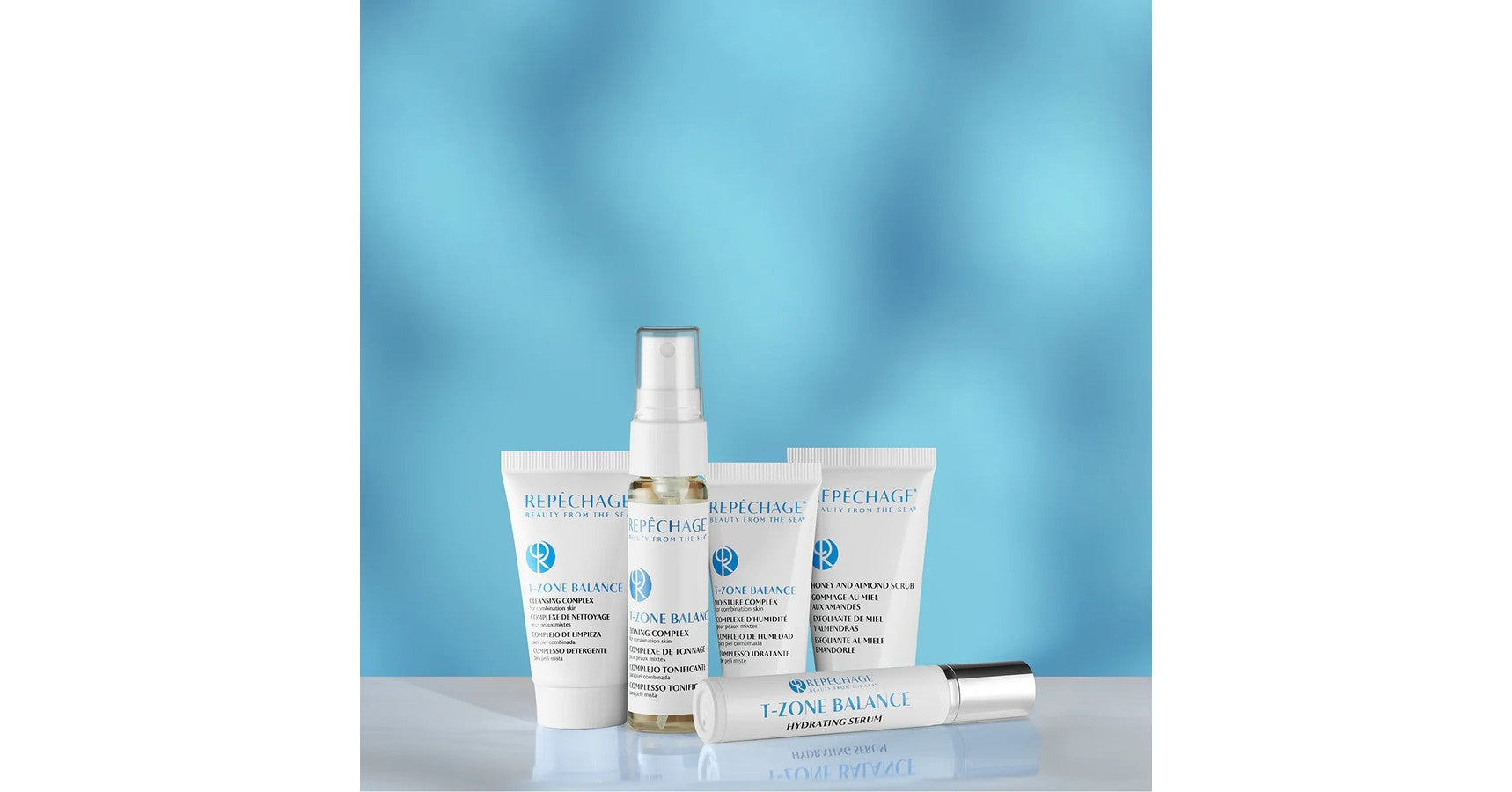 Repechage T-Zone Balance Starter Collection for Combination Skin