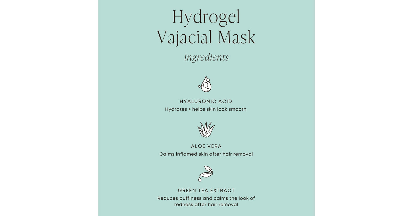 Bushbalm Hydrogel Vajacial Mask - side strips