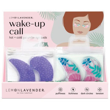 Lemon Lavender® "Wake-Up Call" Gel Under Eye Pads (24pc)